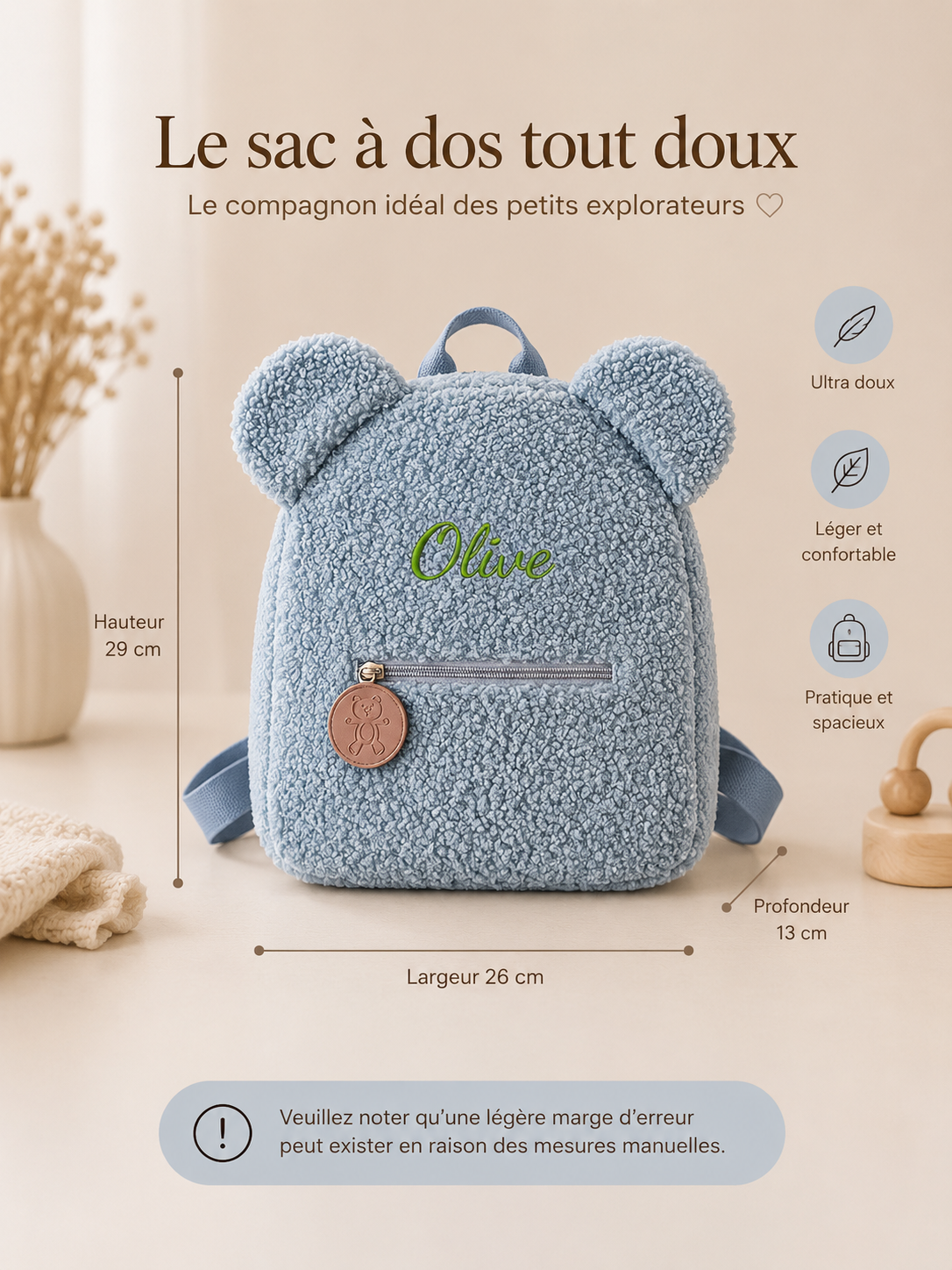 Sac à Dos Personnalisable