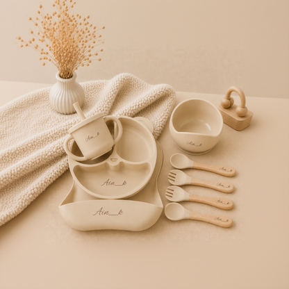 Vaisselle Silicone Personnalisable